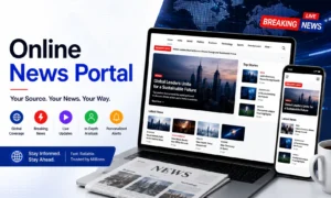 Online news portal