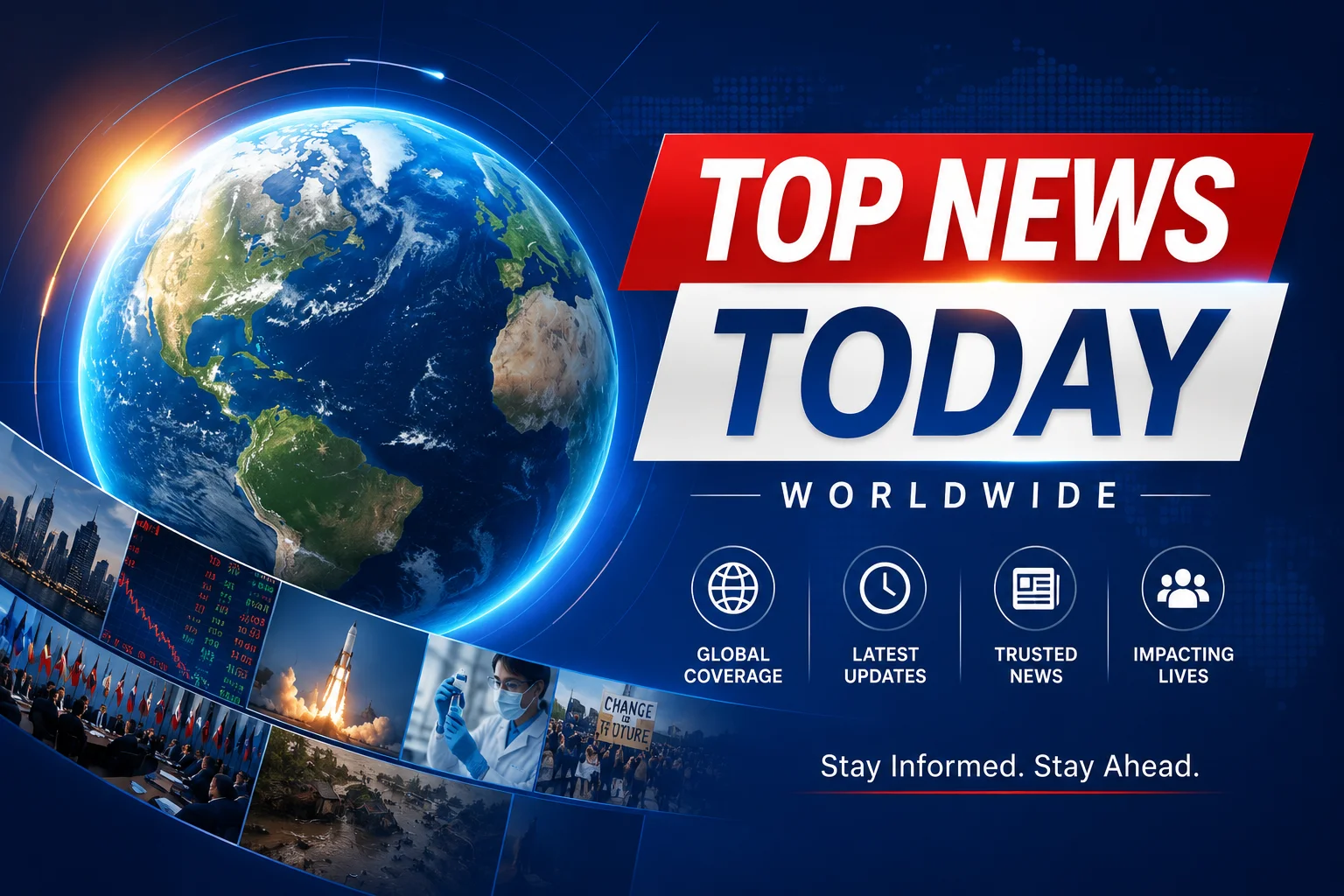 Top news today worldwide